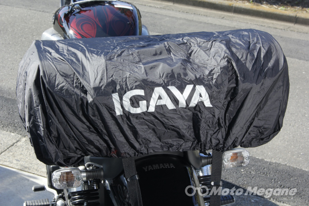 IGAYAのロングツーリングシートバッグ