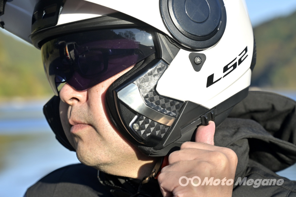 LS2ヘルメットのスコープ画像