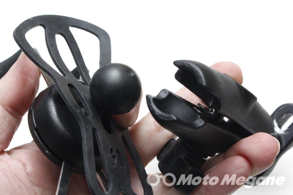 RAM MOUNTS XグリップU字クランプセット テザー付の写真