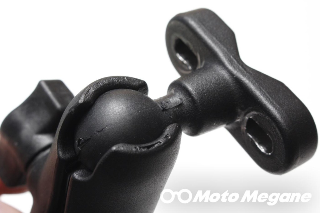 RAM MOUNTS XグリップU字クランプセット テザー付の写真