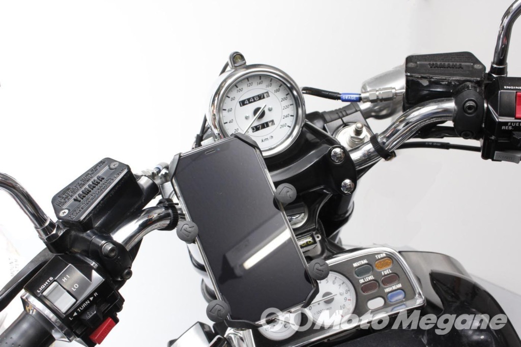 RAM MOUNTS XグリップU字クランプセット テザー付の写真