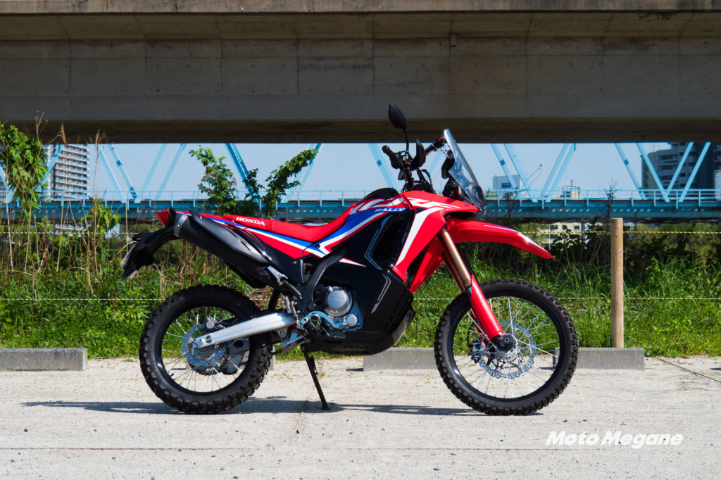 CRF250ラリーサイドビュー