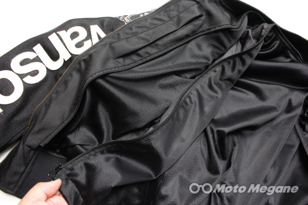 vanson-meshjacketの写真