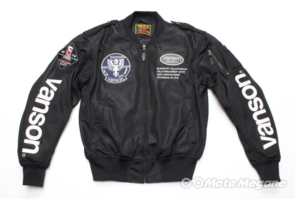 vanson-meshjacketの写真