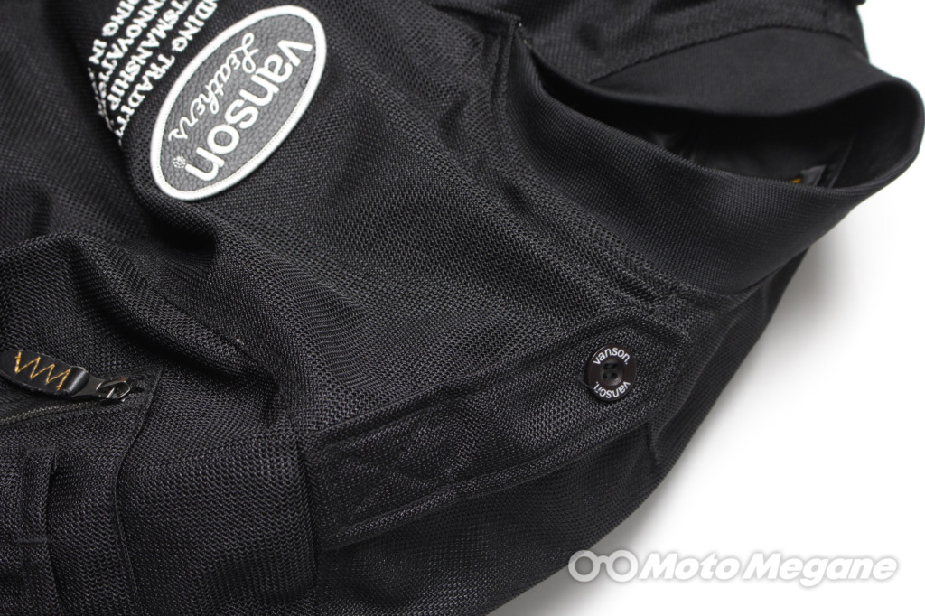 vanson-meshjacketの写真