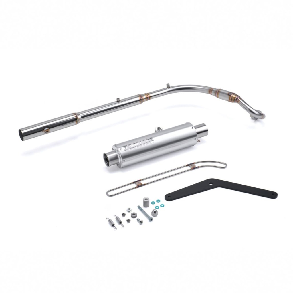 DELTA CT125用バレル4-sミニマフラー