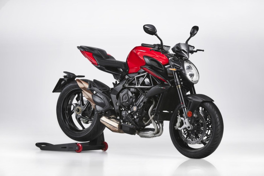 BRUTALE 800 ROSSO (EURO5) アゴ レッド