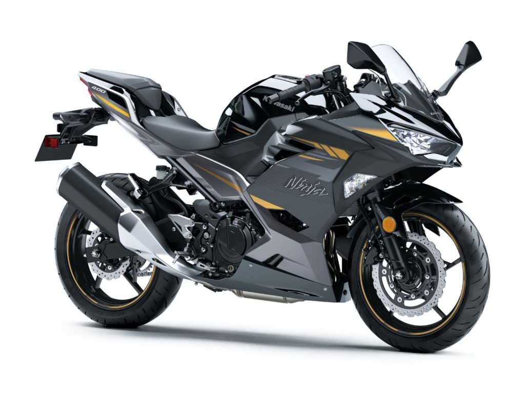 Ninja 400 メタリックマグネティックダークグレー×メタリックスパークブラック