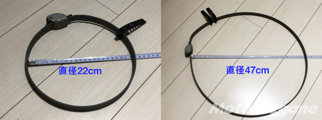 左が30インチ、右が60インチロック