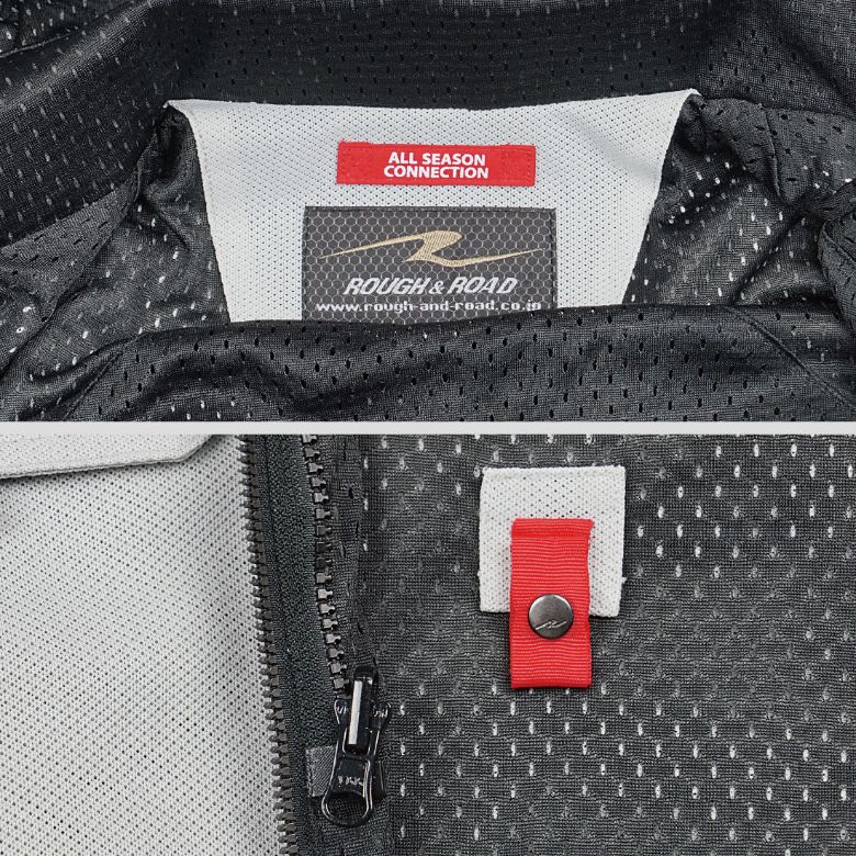 ALL Season インナー取り付け用ループ、フラップ