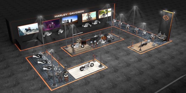 2022年モーターサイクルショー「ハーレーダビッドソン ブース」のイメージと出展概要