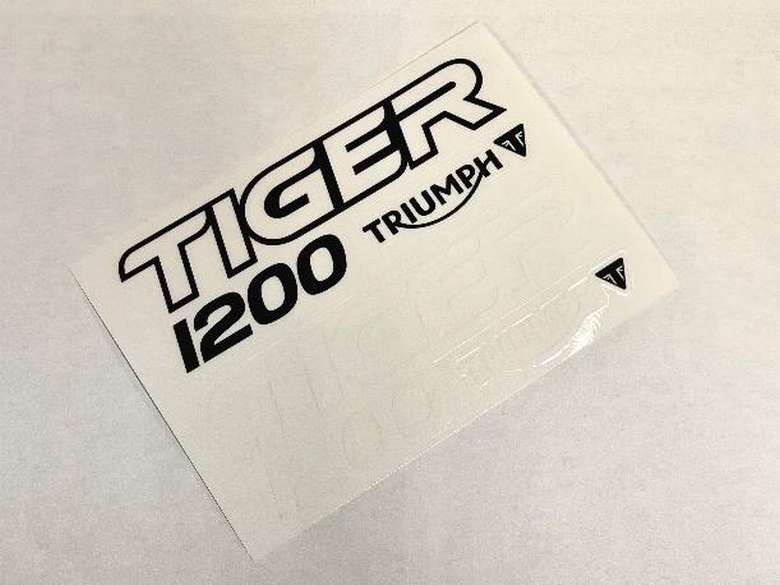 Triumph オリジナル ステッカーシート