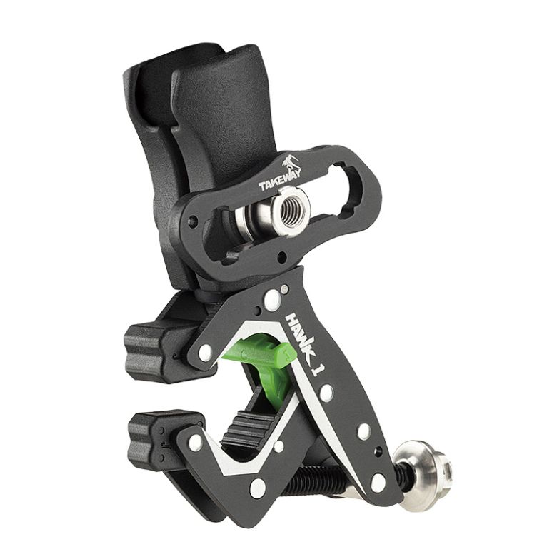 アルミ素材で110gの軽量設計