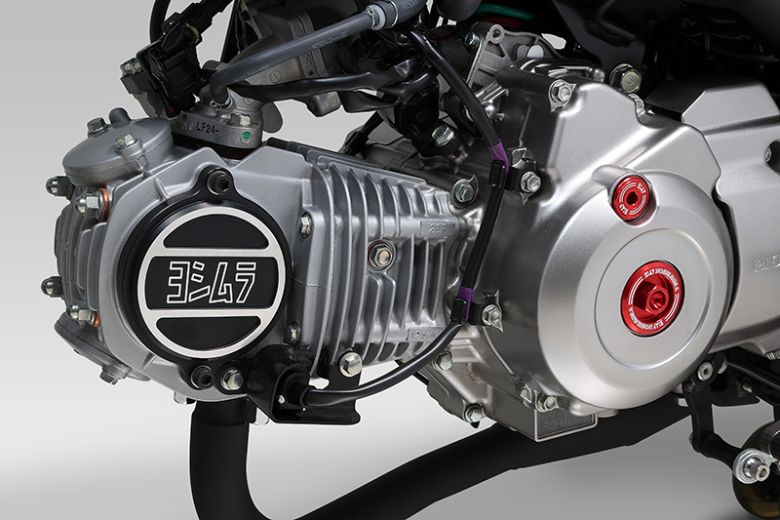 Monkey125 アルミヘッドサイドカバーとの組み合わせ例