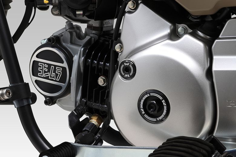 CT125 アルミヘッドサイドカバーとの組み合わせ例