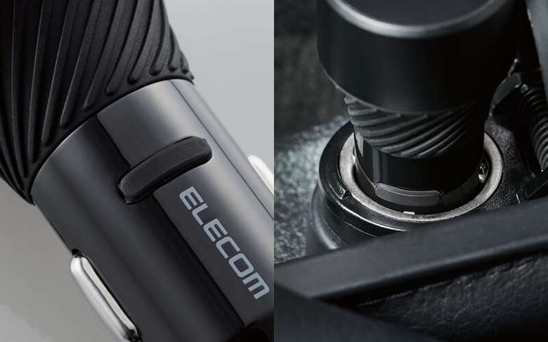 ソケットから抜けにくい すべり止めシリコン付き