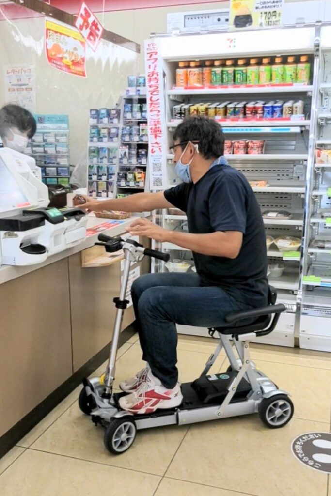 コンビニにも挑戦