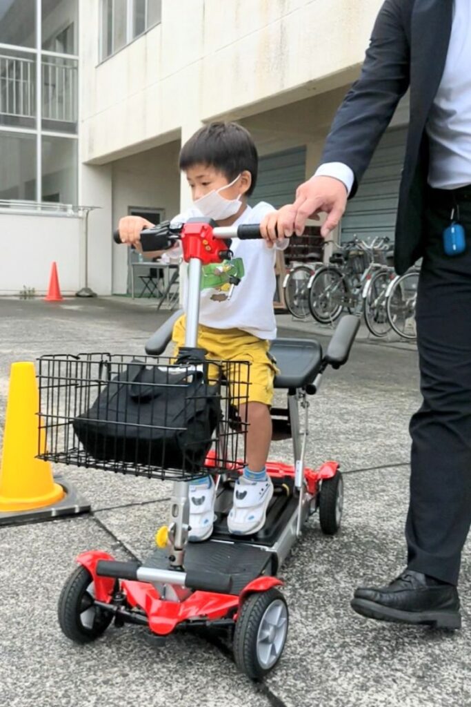 子どもでも試乗可能