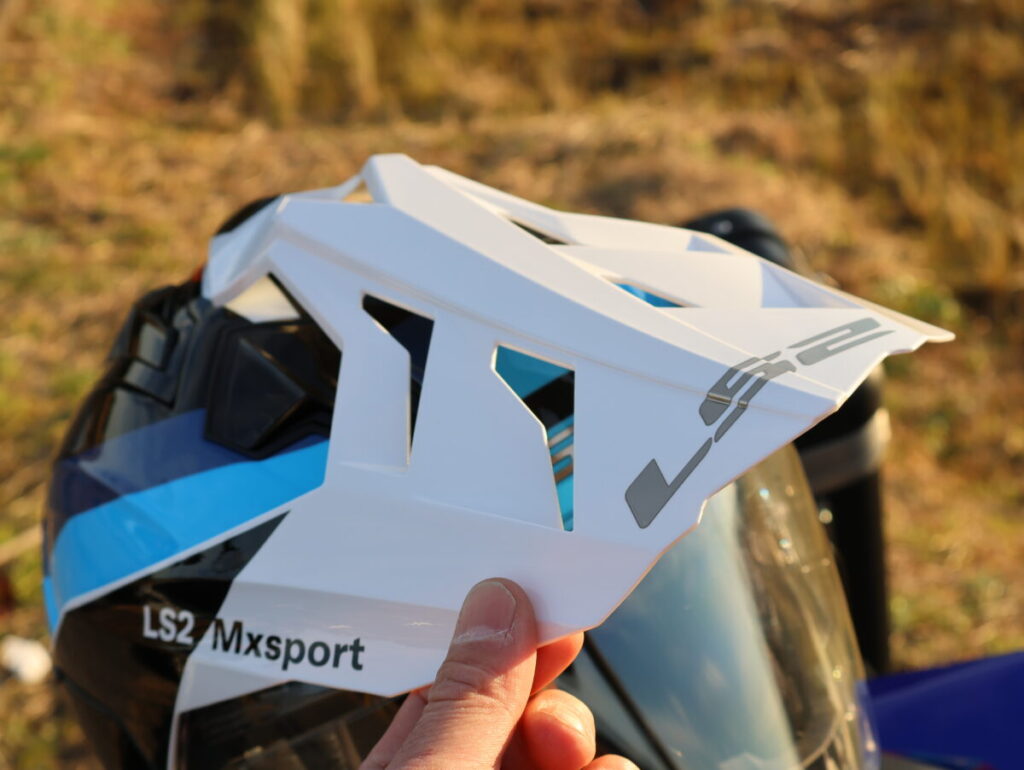LS2のエクスプローラーFのバイザー