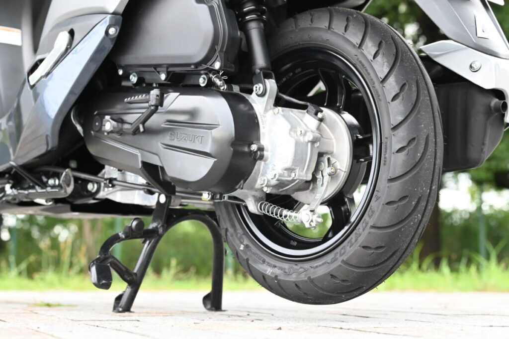 バーグマン125EXのディティール