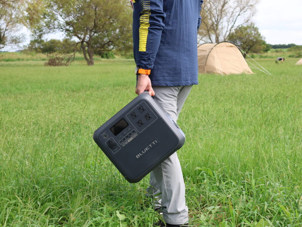 最大2700Wの出力&1,152Wh大容量が魅力のポータブル電源ブルーティAC180