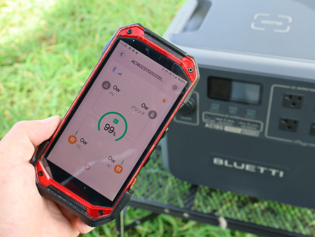 最大2700Wの出力&1,152Wh大容量が魅力のポータブル電源ブルーティAC180