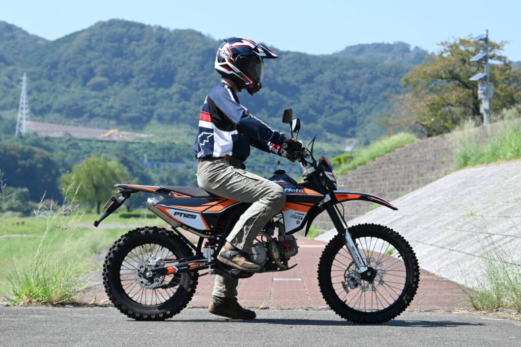 125ccオフロードバイク「ニコット・PT125」
