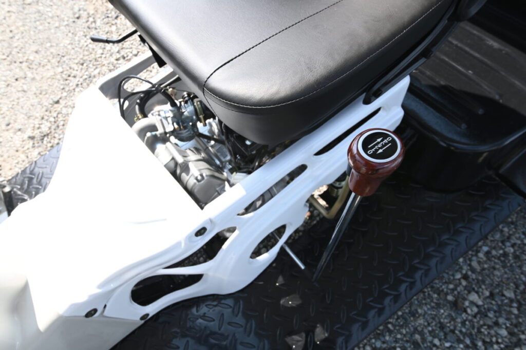 3人乗車が可能なチョイ乗り系トライク「APtrikes125」