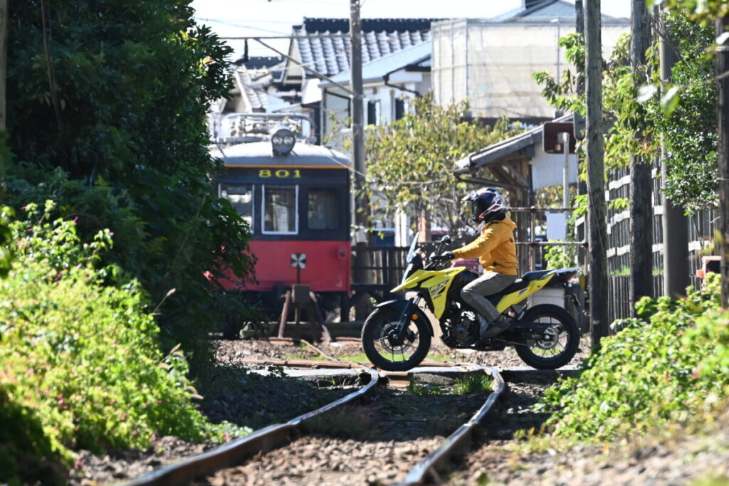 Vストローム250SXは軽量コンパクト