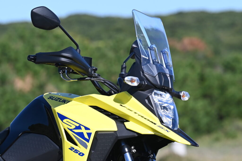 スズキ・Vストローム250SXのディティール