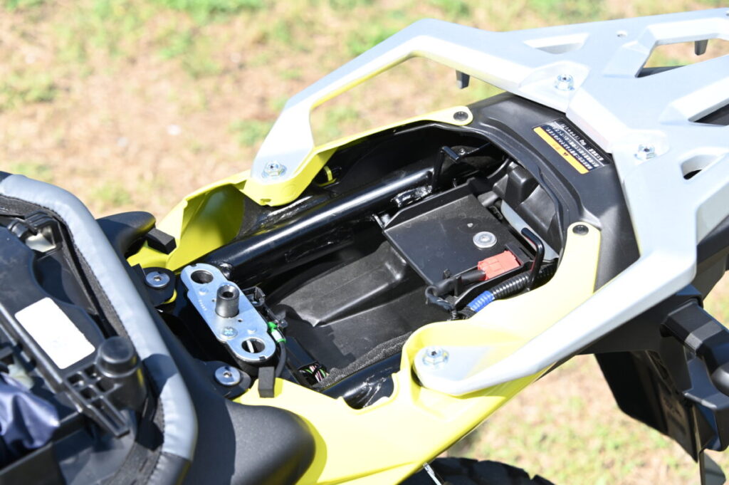 スズキ・Vストローム250SXのディティール