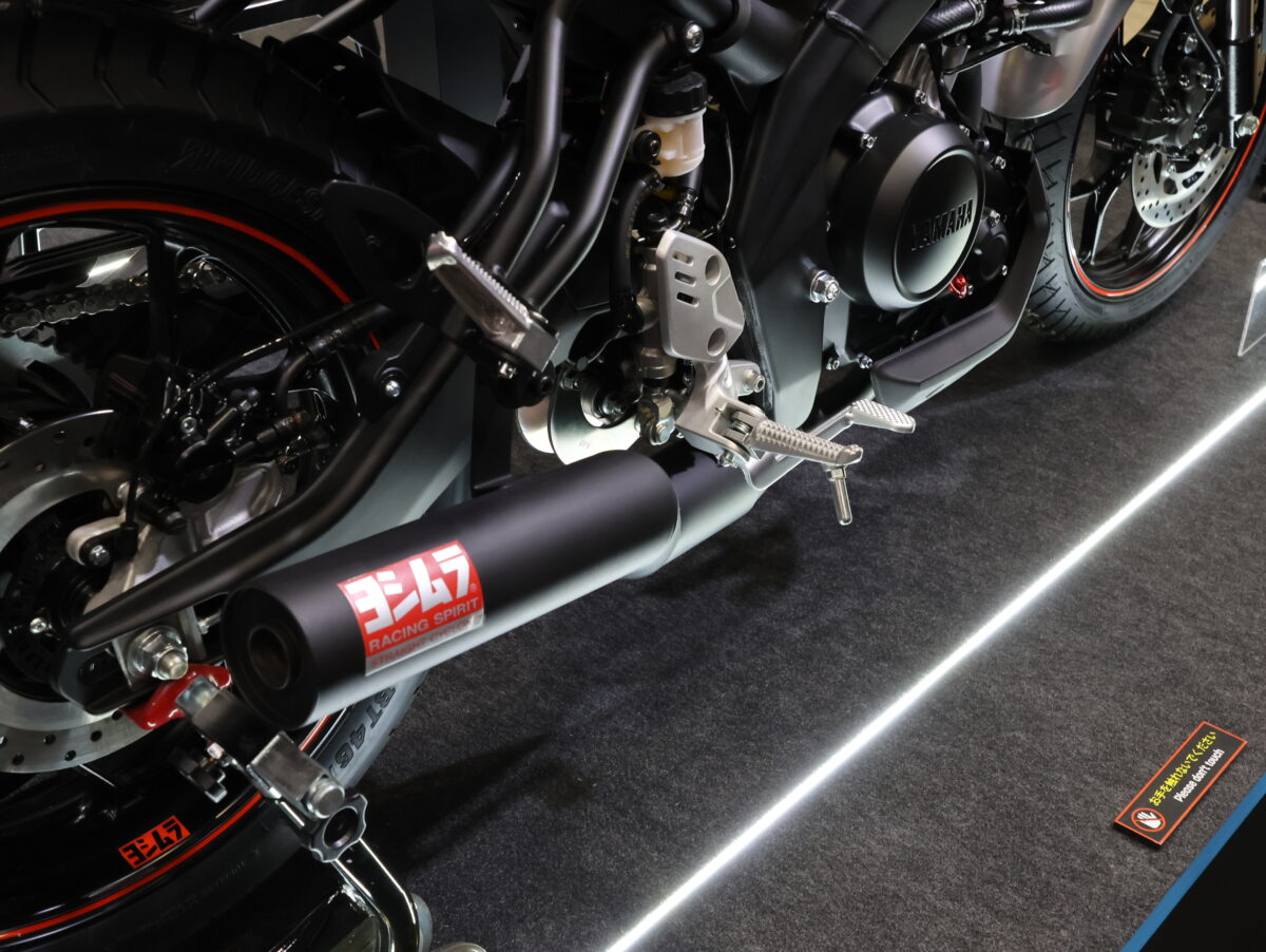 XSR125用のマフラーは新作3本