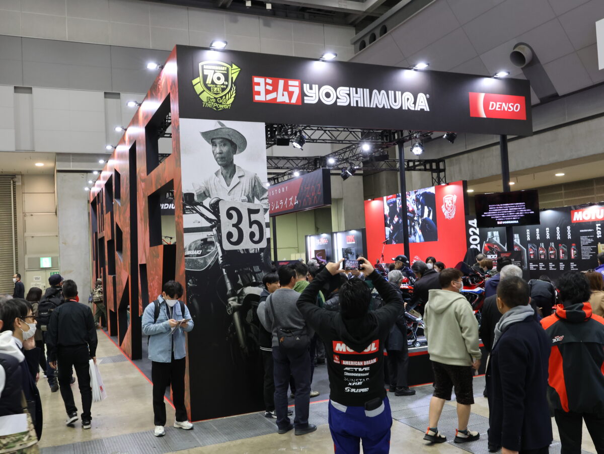第51回東京モーターサイクルショーのヨシムラブース