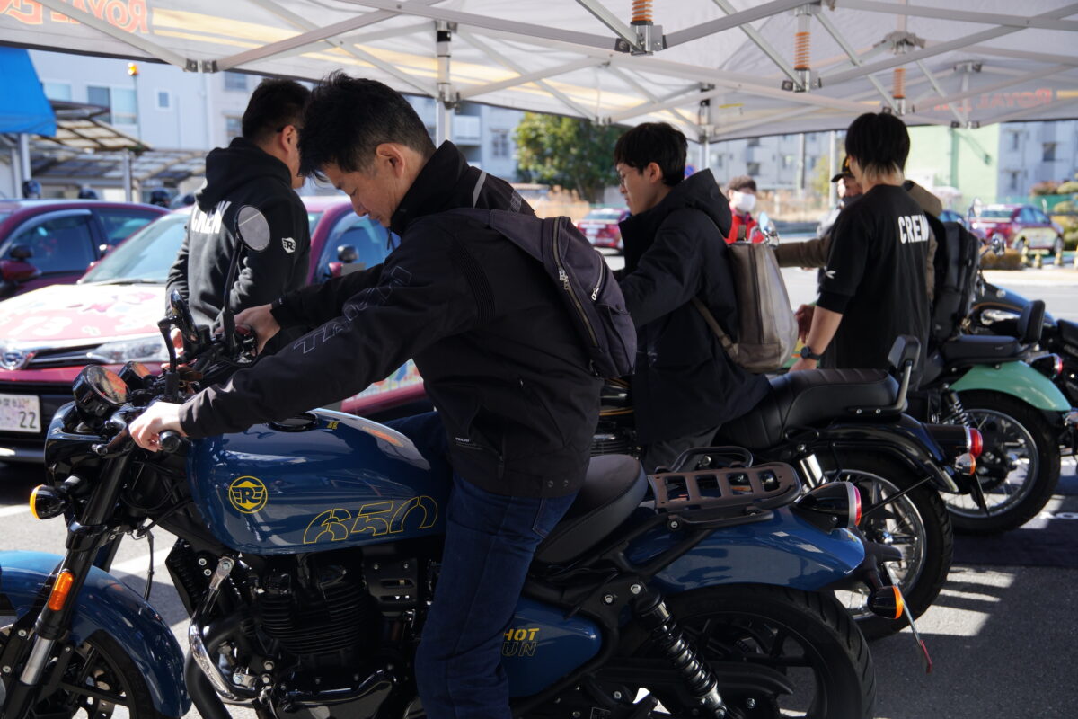 ロイヤルエンフィールドのバイクが気になった方は全国のお店へ！
