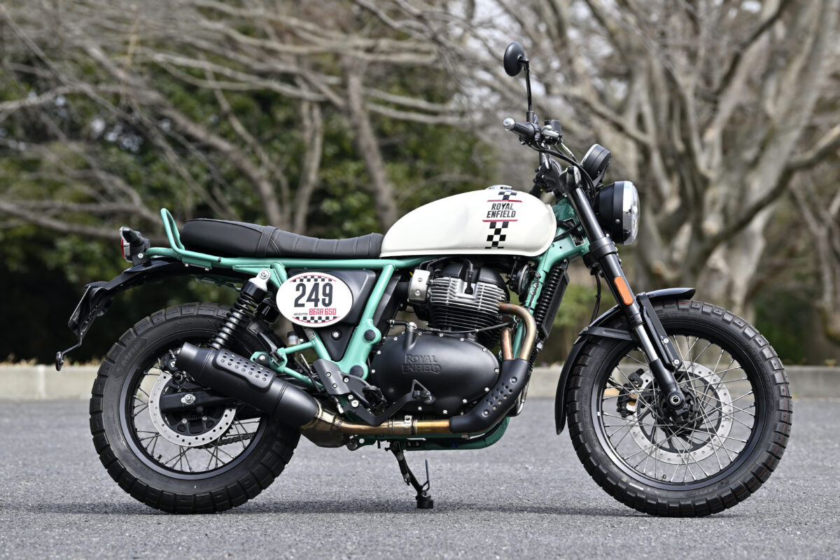 ロイヤルエンフィールド・ベア650。特別カラーエディション「トゥー・フォー・ナイン(Two Four Nine)／価格：1,015,300円（税込）