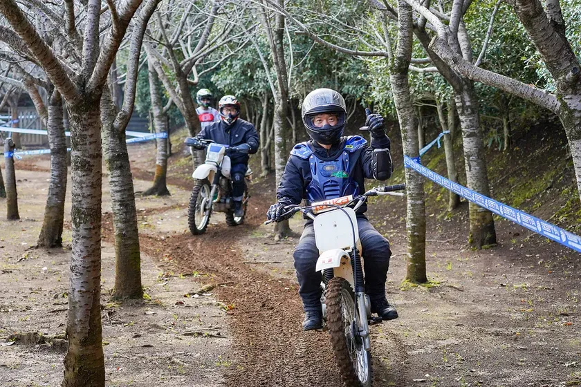 昨年の様子(試乗体験)