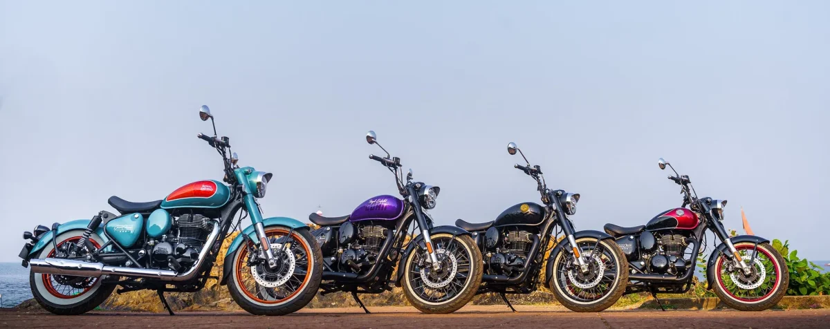 GOAN CLASSIC 350のフロント部分