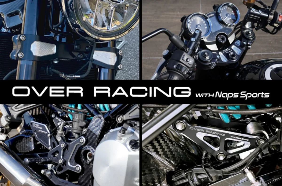 OVER RACINGのパーツを装着したバイクの画像