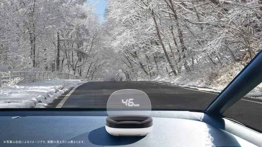 LumieHUD スノーホワイト搭載イメージ